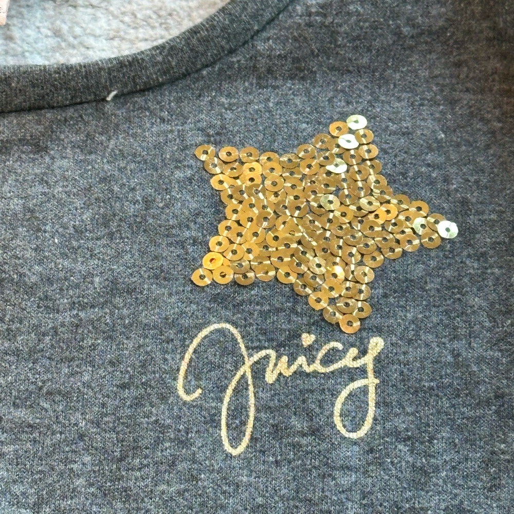 Juicy Couture sequin star sweatshirt - Picture 4 of 13